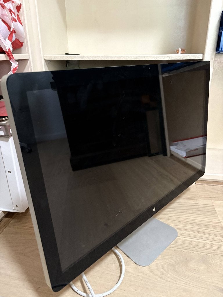 Apple Thunderbolt Display (27-inch), Computers en Software, Monitoren, Gebruikt, IPS, Apple Thunderbolt Display 27 inch, Ingebouwde speakers