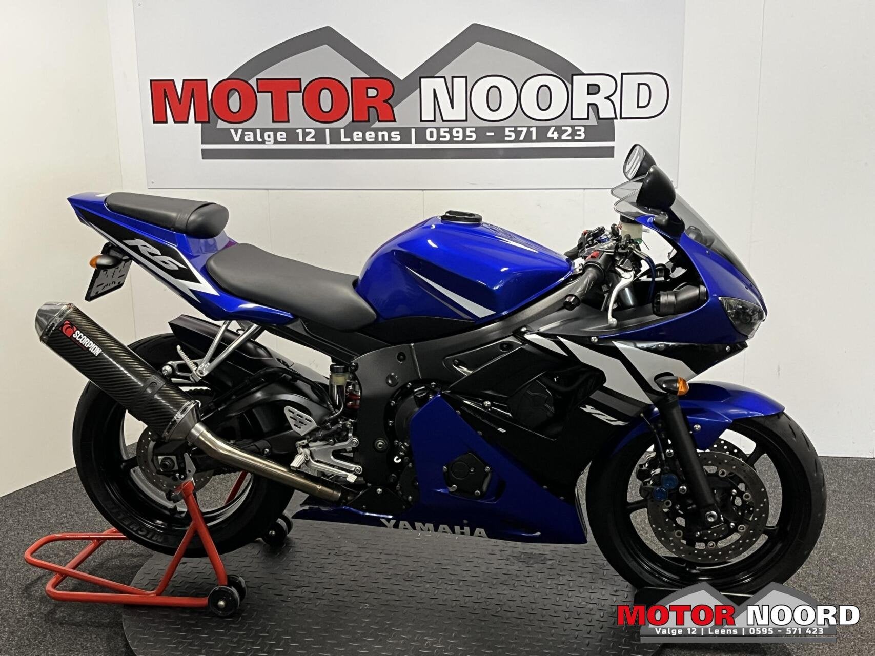 Yamaha YZF R6 RJ05 Zeer mooie machine met injectie, Bedrijf, Sport, Meer dan 35 kW, 600 cc
