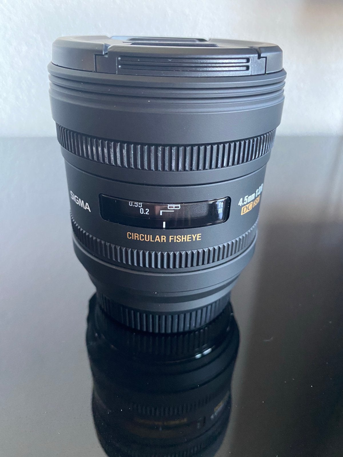 Sigma 4.5mm F2.8 EX DC circular Fisheye for Sony, Ophalen of Verzenden, Zo goed als nieuw