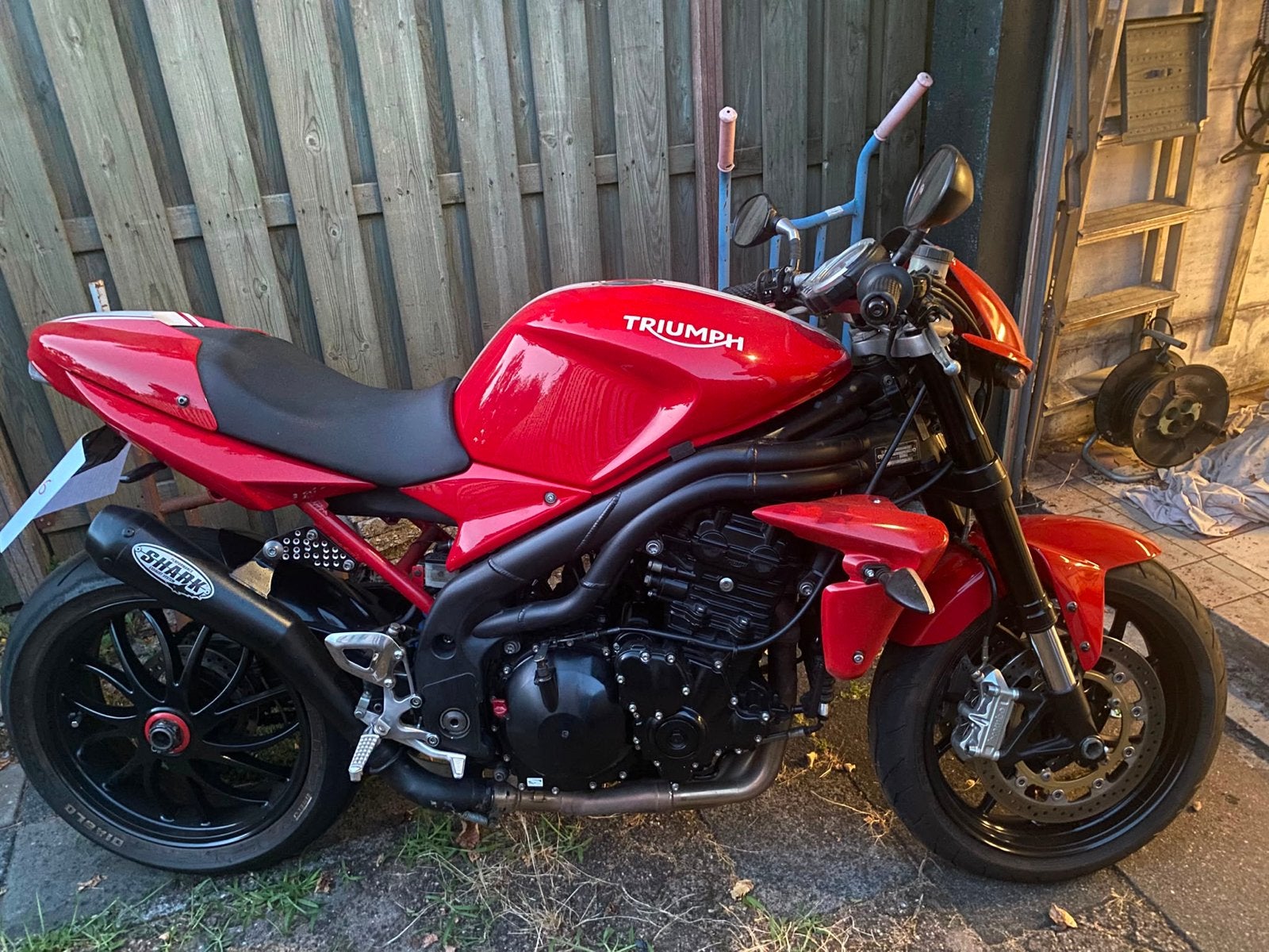 Zeer nette Triumph Speed Triple 1050- Bouwjaar 2010, Particulier, Gebruikt, Naked bike