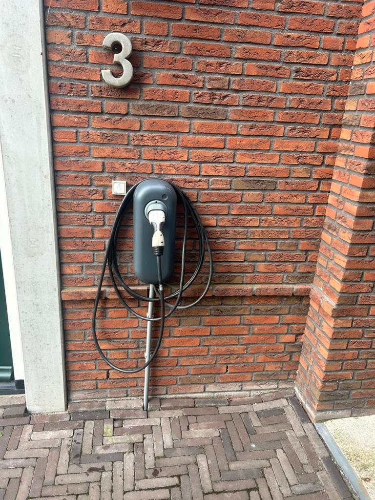Home advanced 2.1 met vaste 8 m kabel 3 fase, Ophalen, Gebruikt, Laadpaal en Laadkabel