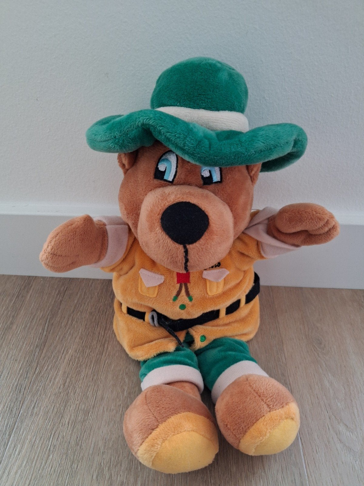 Knuffel Bollo de Beer handpop Landal Greenparks L1918, Ophalen of Verzenden, Zo goed als nieuw, Beer