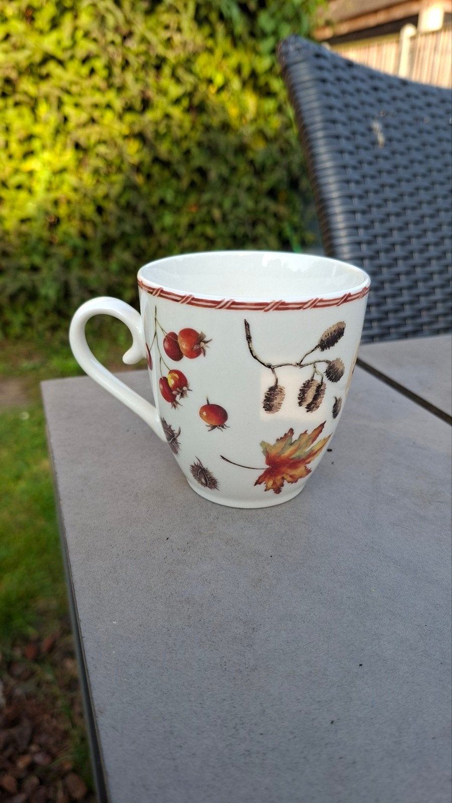 JBS Janneke Brinkman Seasons Herfst mok, Huis en Inrichting, Landelijk/Boerenbont, Zo goed als nieuw, Porselein, Mok