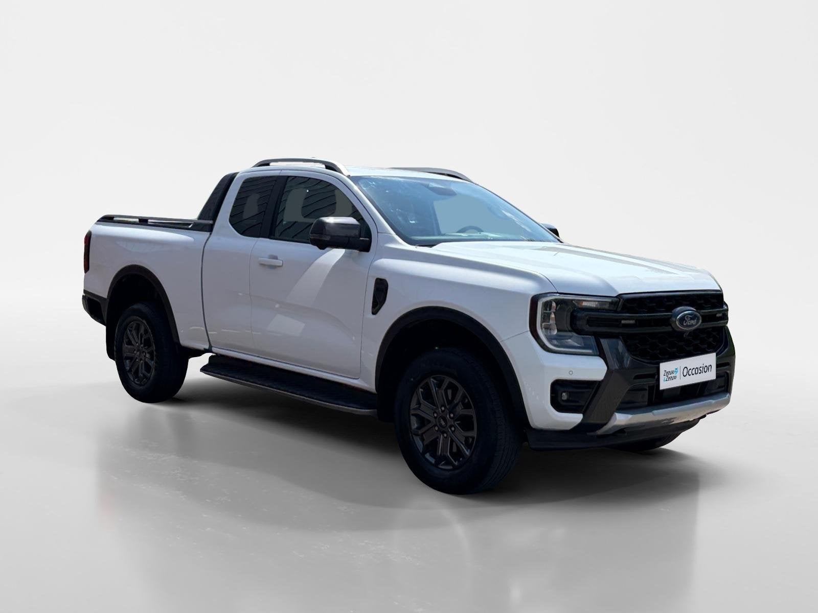 Ford Ranger 2.0 Super Cab EcoBlue Wildtrak | Adaptieve Cruis, Auto's, Automaat, Gebruikt, 4 cilinders, Met garantie (alle)