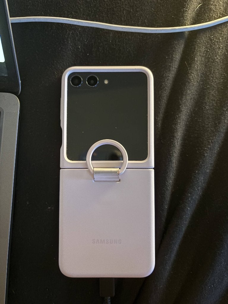 Samsung Zflip5, Gebruikt, Wit, Touchscreen, Ophalen of Verzenden