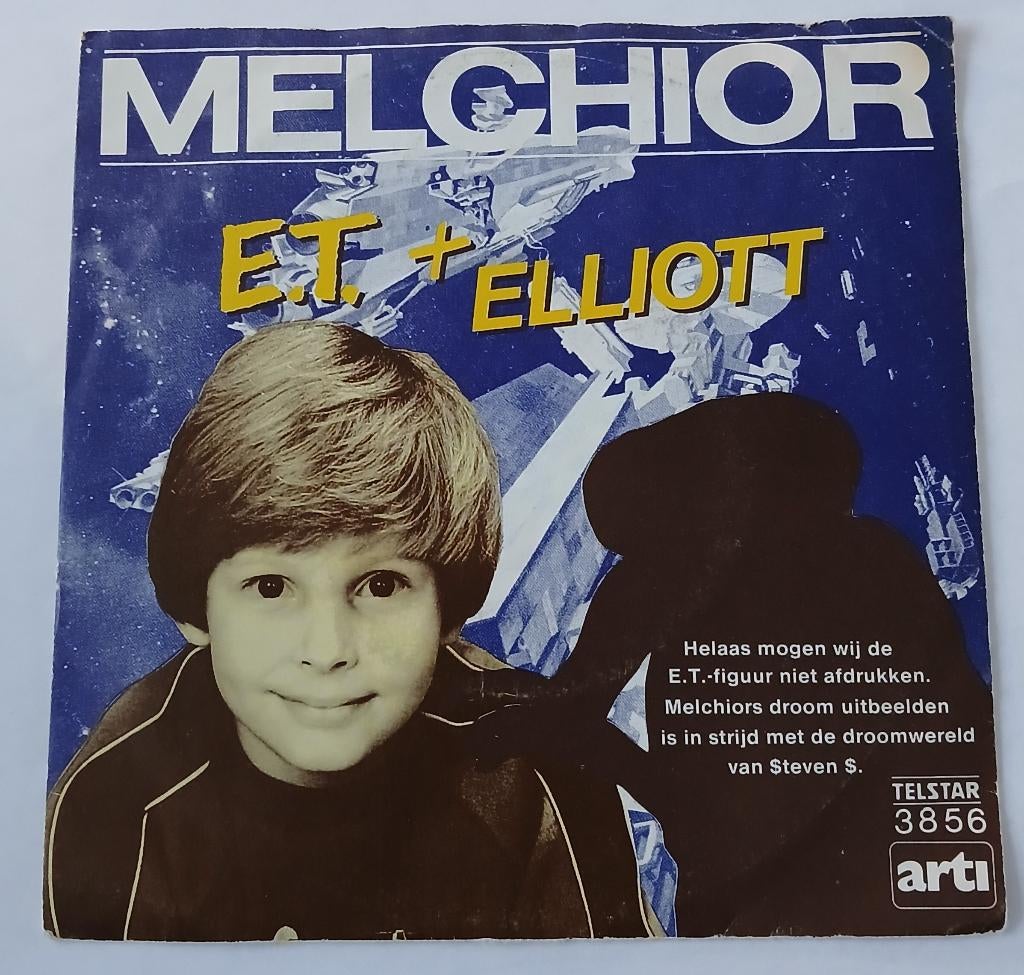 Melchior - E.T. + Elliott, Ophalen of Verzenden, Gebruikt, Nederlandstalig, Single