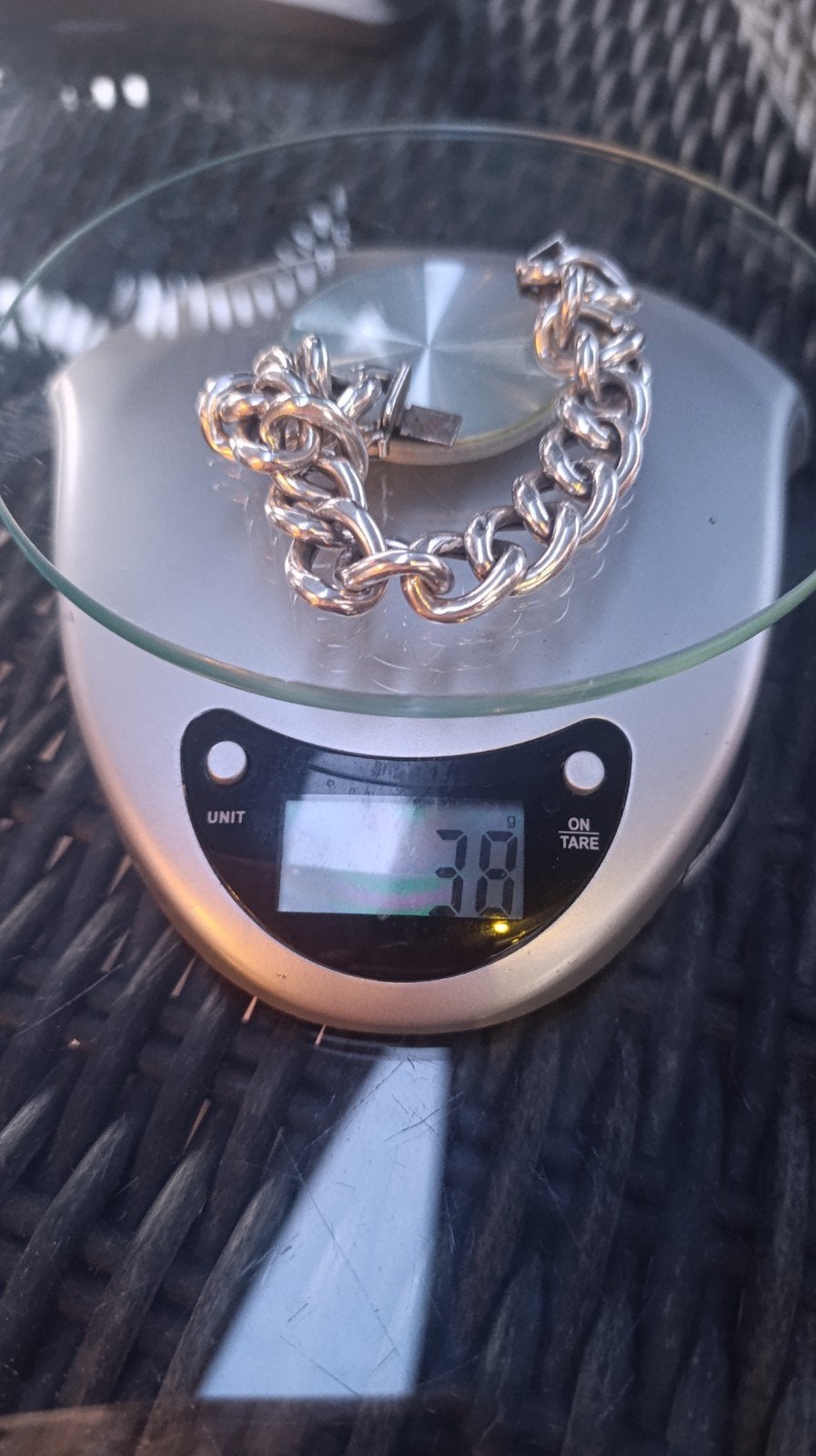 Vintage 835 Zilveren Armband - 22 cm, 38 gram, Ophalen of Verzenden