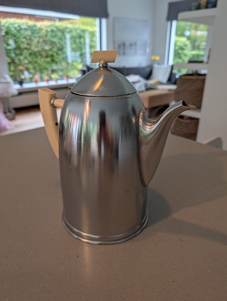 Vintage art-deco kan van Demeyere Inaltérable, Kan, Gebruikt, Overige merken, Vintage