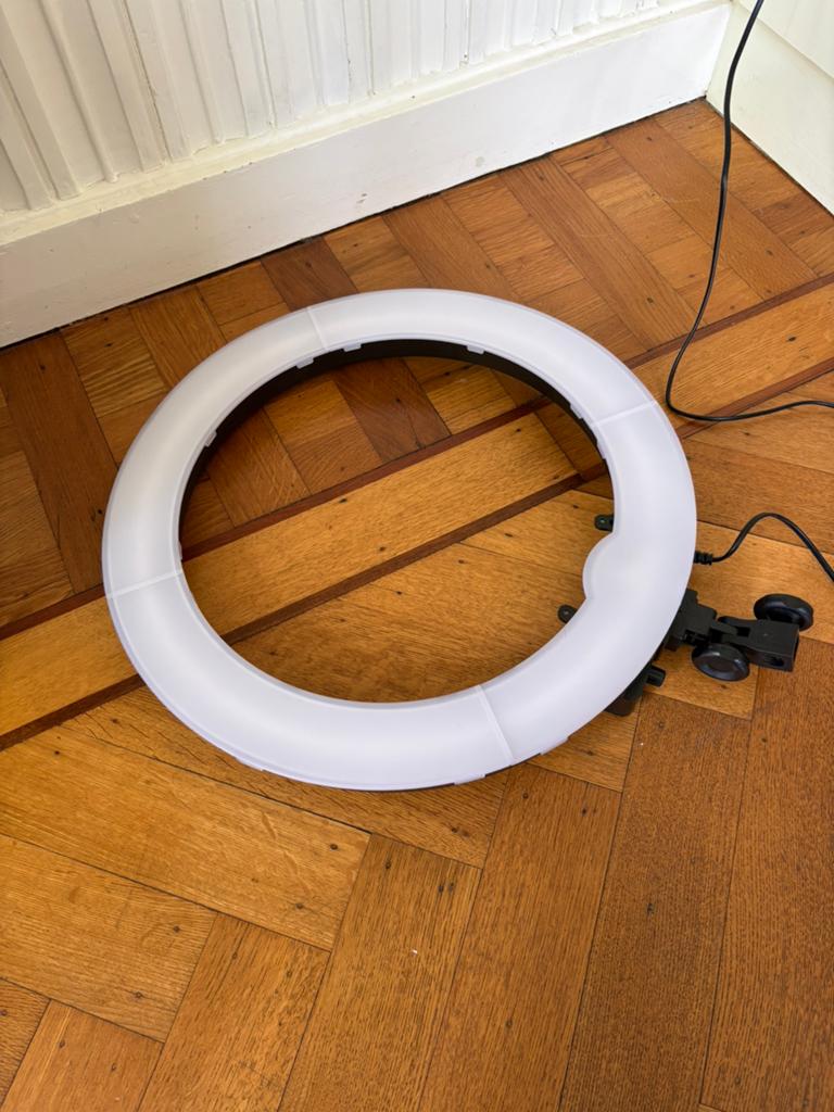 Bresser ringlamp TL daglicht, Ophalen, Zo goed als nieuw, Lamp of Flitsset