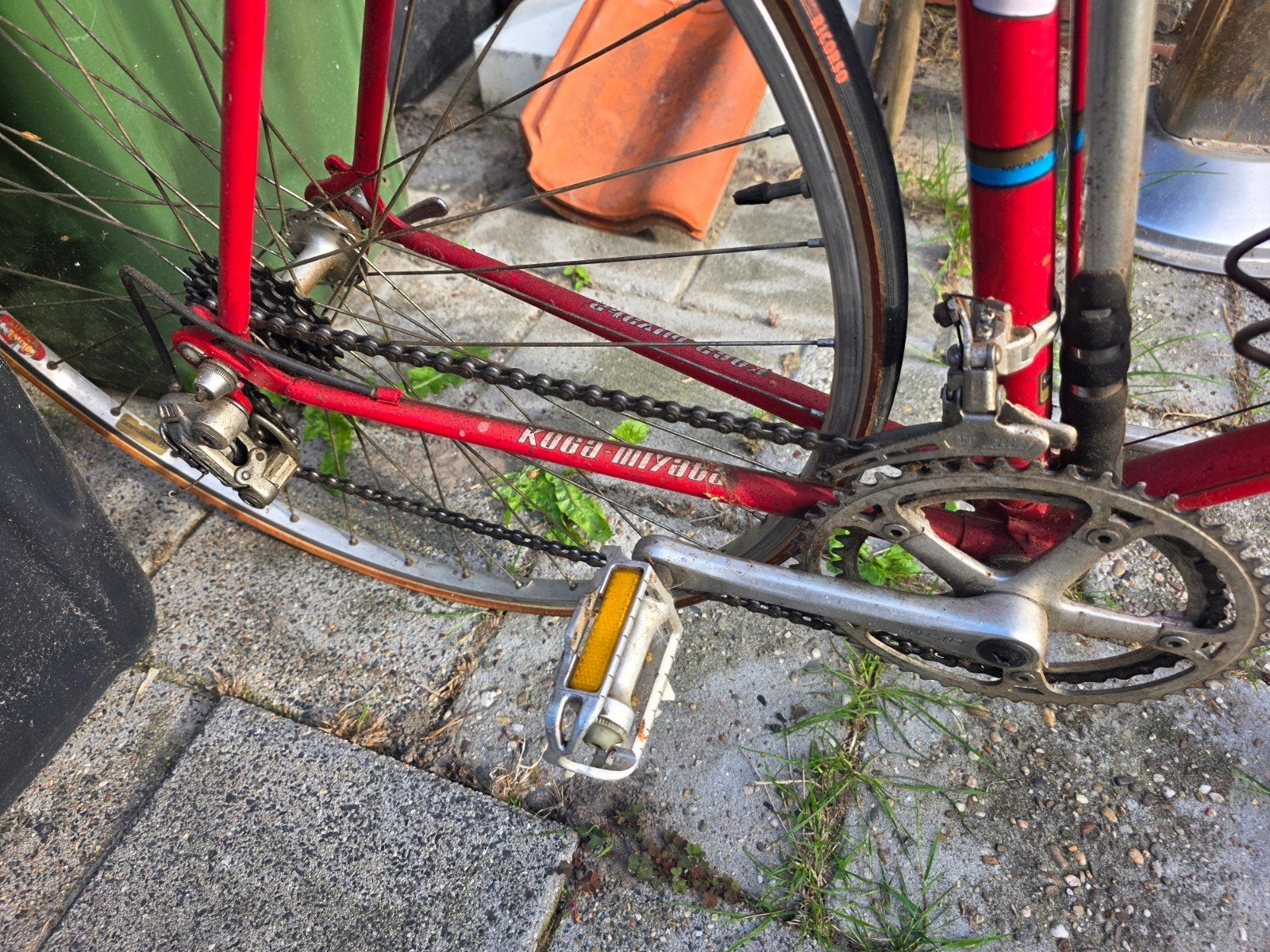 Foto 3 van Koga-Miyata racefiets - Klassiek rood model