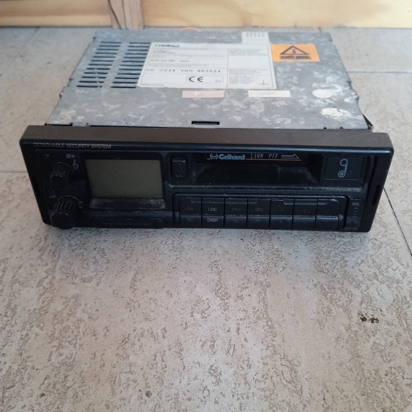 Gelhard GXR 234 DS Autoradio, Ophalen of Verzenden, Gebruikt