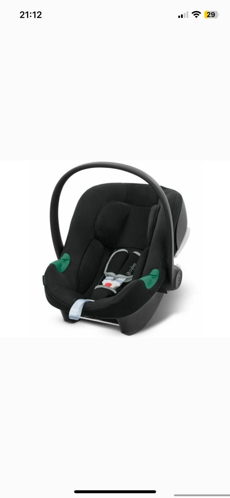 Cybex 3 in 1, Ophalen of Verzenden, Zo goed als nieuw, Kinderwagen, Met autostoeltje