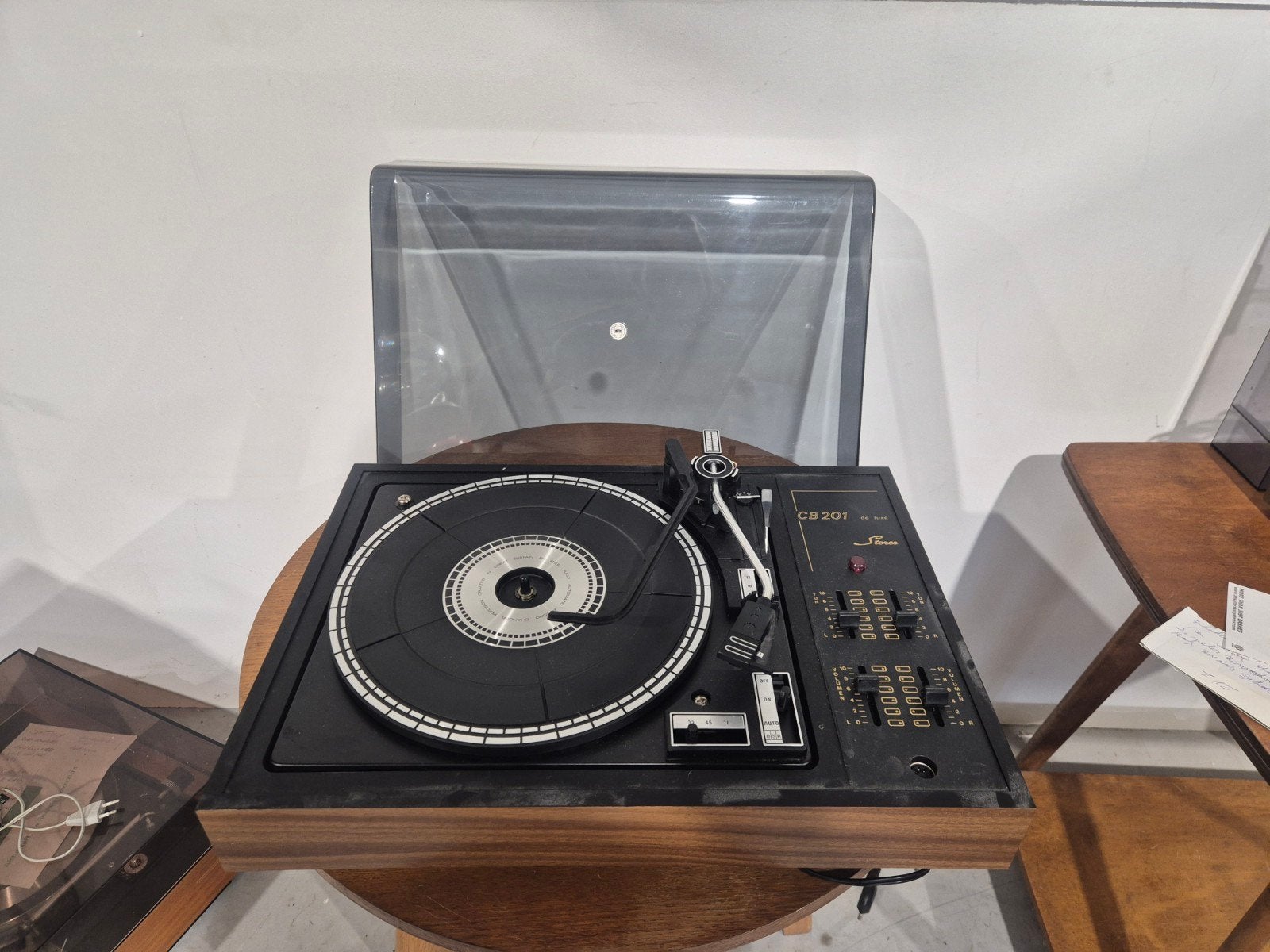 bsr cb 201 de luxe platenspeler, Overige merken, Onbekend, Ophalen of Verzenden, Onbekend