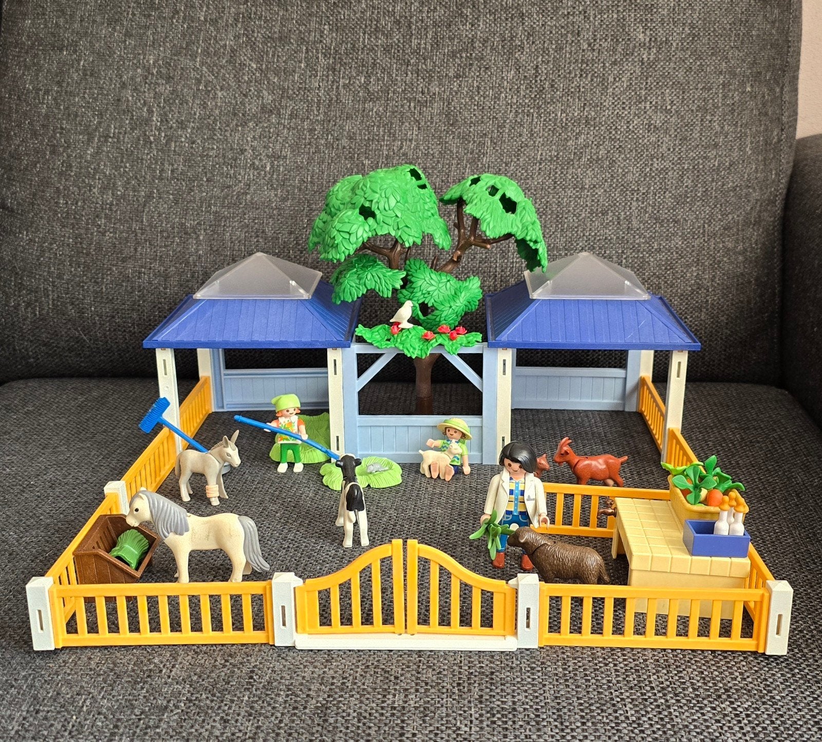 Playmobil 4344 Dierenverzorgingsplaats, Gebruikt, Complete set, Overige typen, Ophalen of Verzenden
