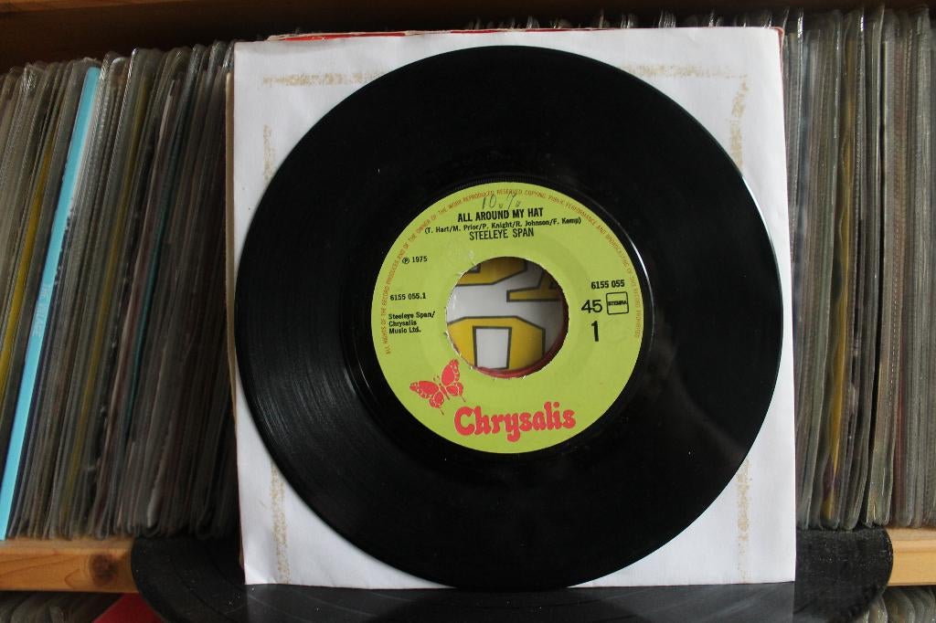 7" Single Steeleye Span - All Around My Hat / Black Jack Dav, Cd's en Dvd's, Gebruikt, 7 inch, Single, Ophalen of Verzenden