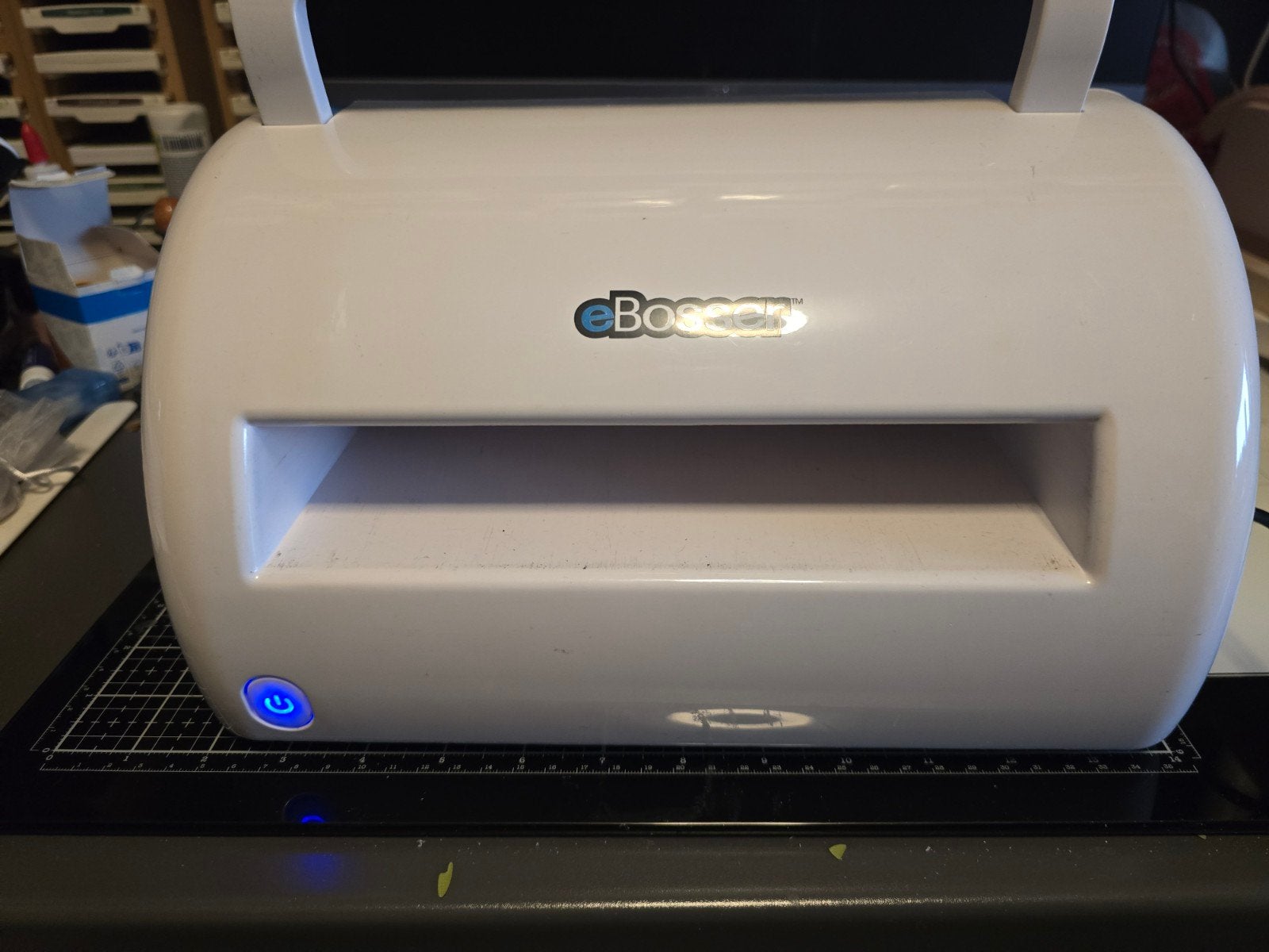 ebosser stans machine, Gebruikt, Overige thema's, Gereedschap of Toebehoren, Ophalen of Verzenden