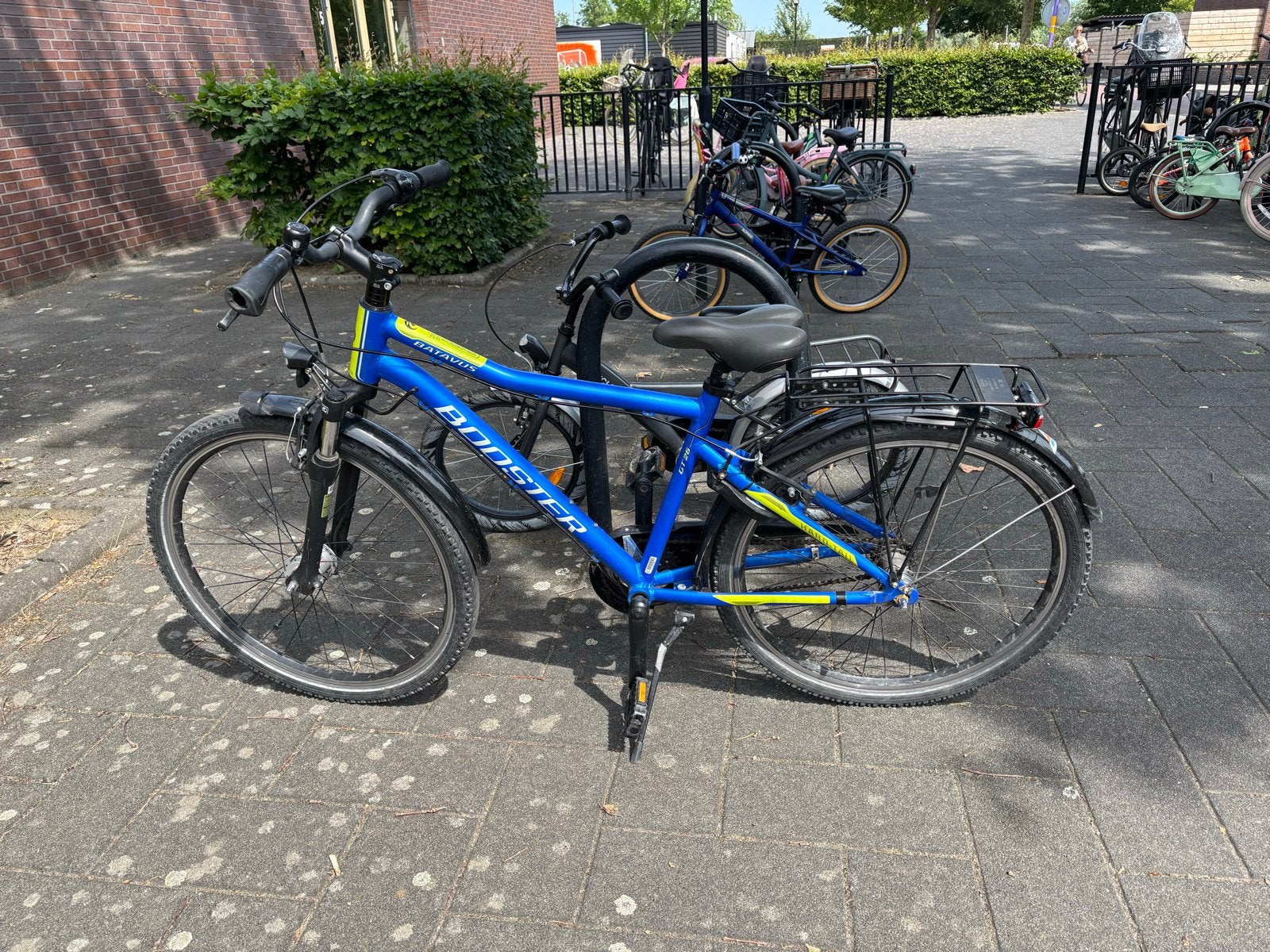 Stoere jongensfiets 26 inch Booster, Ophalen, Gebruikt, Overige merken