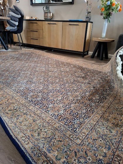 MOOIE BIDJAR PERZISCHE TAPIJT HANDGEKNOOPTE ZEER GOEDE STAAT, Ophalen, Bruin, 150 tot 200 cm, 200 cm of meer