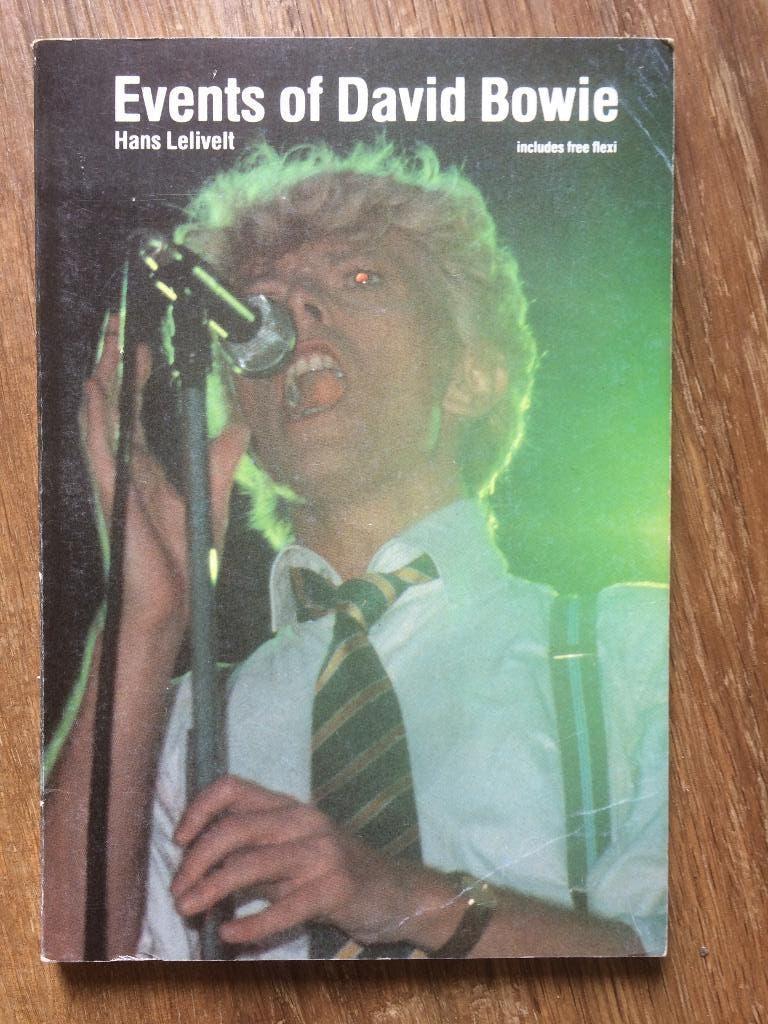Hans Lelivelt: Events of David Bowie, Ophalen of Verzenden, Gelezen, Artiest