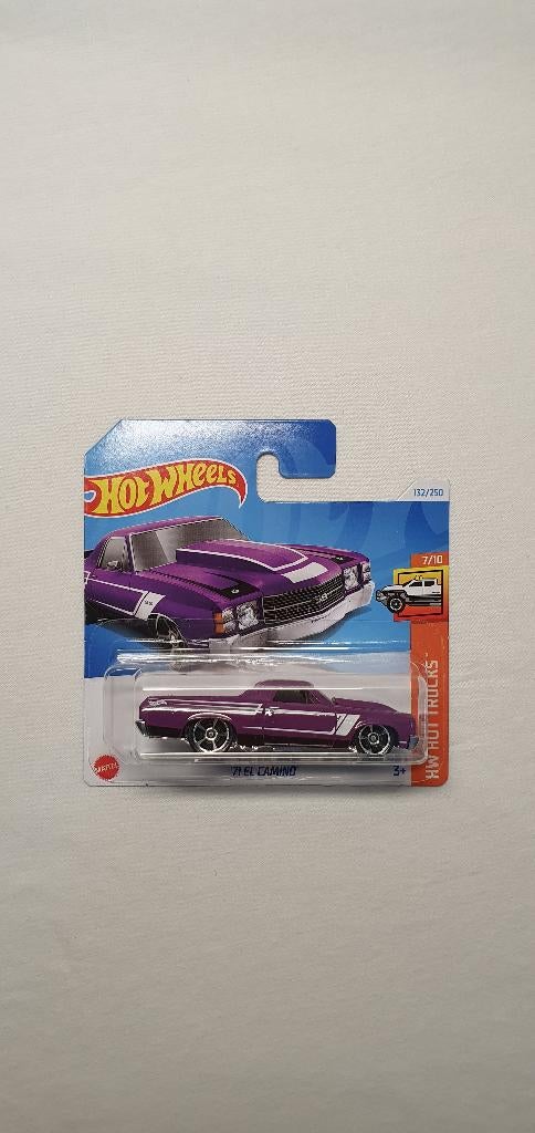 Hot Wheels 71 Chevy El Camino, Hobby en Vrije tijd, Modelauto's | Overige schalen, Ophalen of Verzenden, Nieuw, Auto