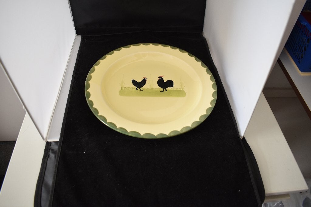 Schaal Kip Haan servies, Overige materialen, Overige merken, Iknfo@detagrijn.com, Nieuw