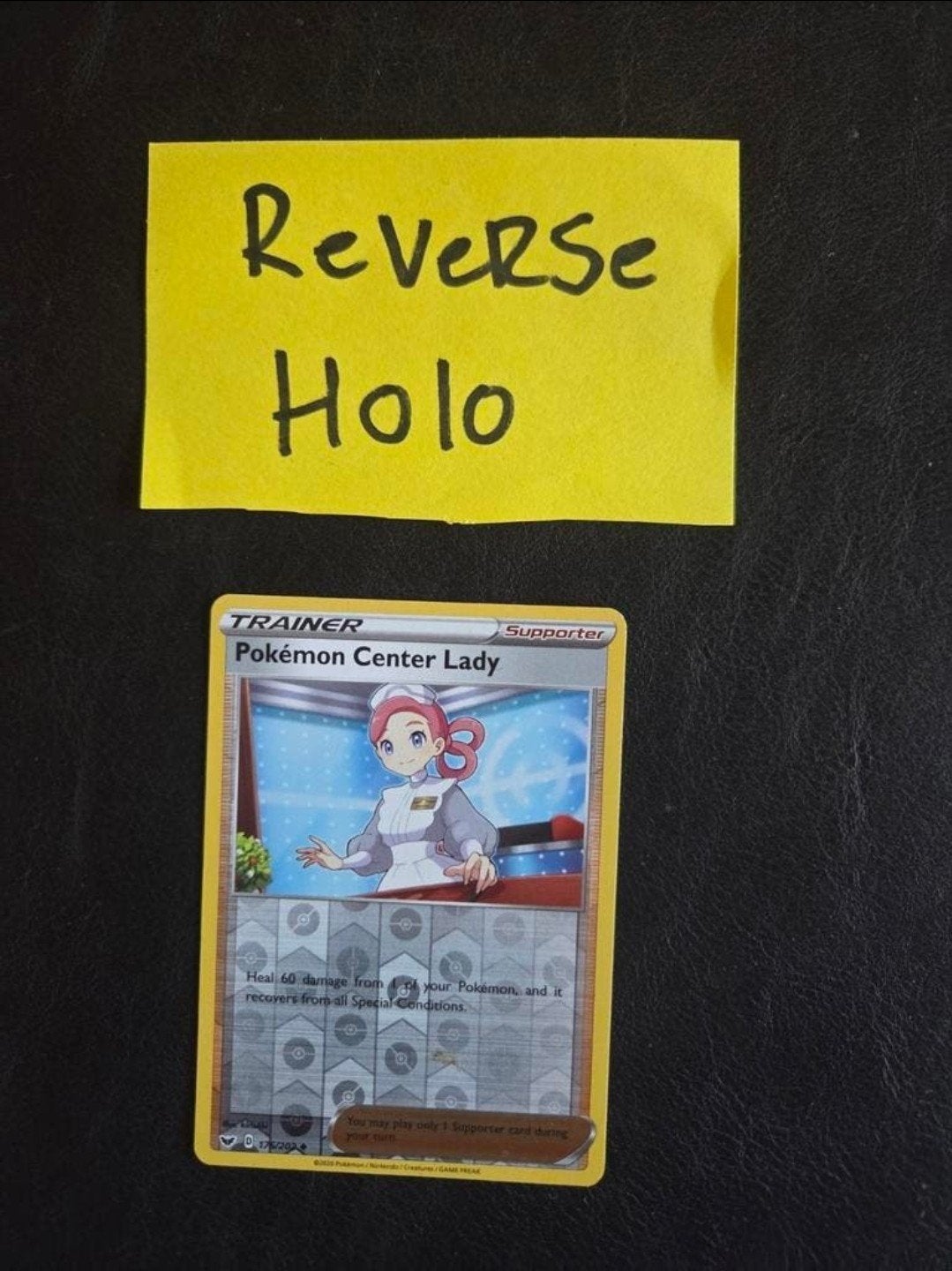 pokemon center lady 176/202 Sword and shield, Ophalen of Verzenden, Zo goed als nieuw