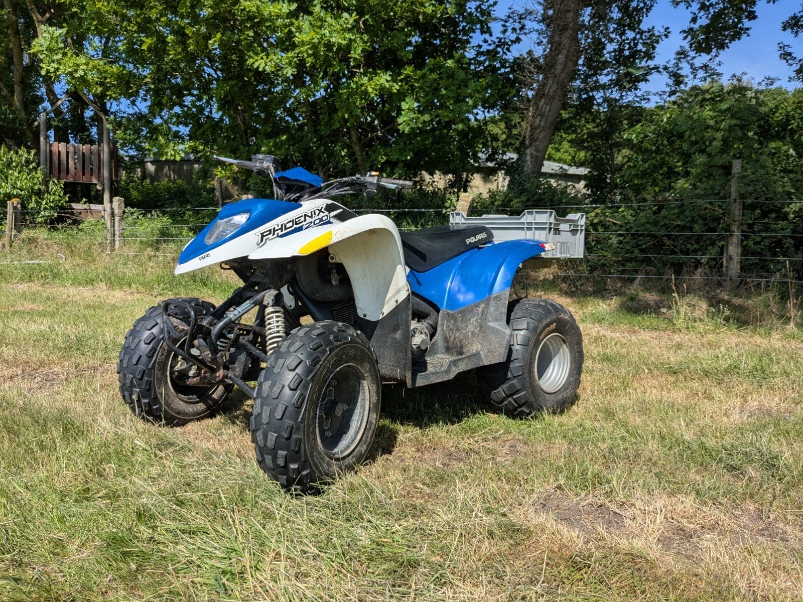 Quad Polaris Phoenix 2011  met kenteken.(Landbouw, trekker)., Motoren, Quads en Trikes, 1 cilinder, Ophalen of Verzenden