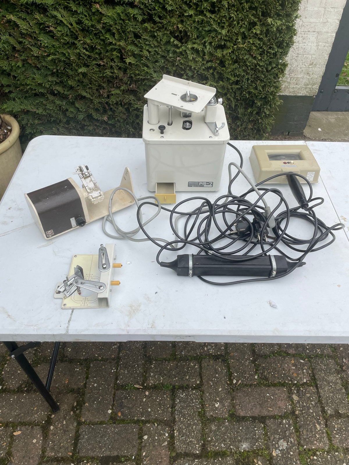 Vintage Optische Apparatuur: Takubomatic PM-7, Essilor, Wald, Ophalen of Verzenden