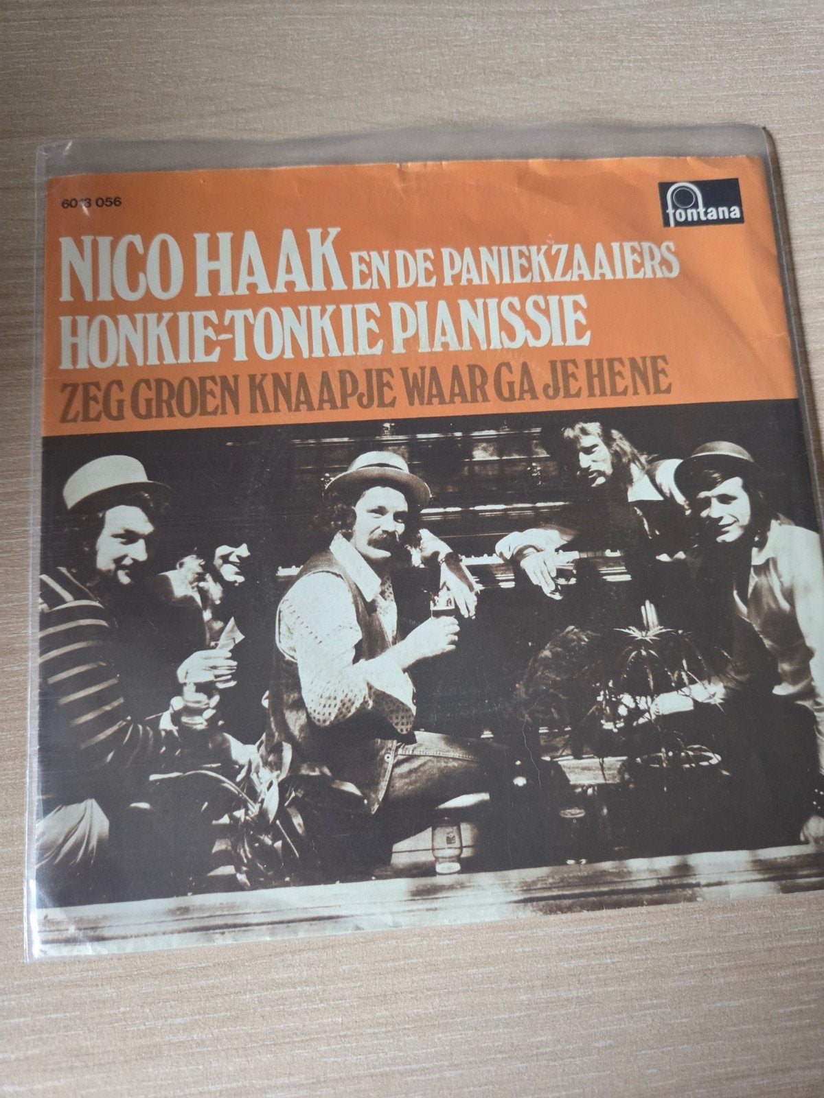 Nico Haak en de Paniekzaaiers - Honkie-Tonkie Pianissie Sing, Cd's en Dvd's, Gebruikt, 7 inch, Ophalen of Verzenden, Overige typen