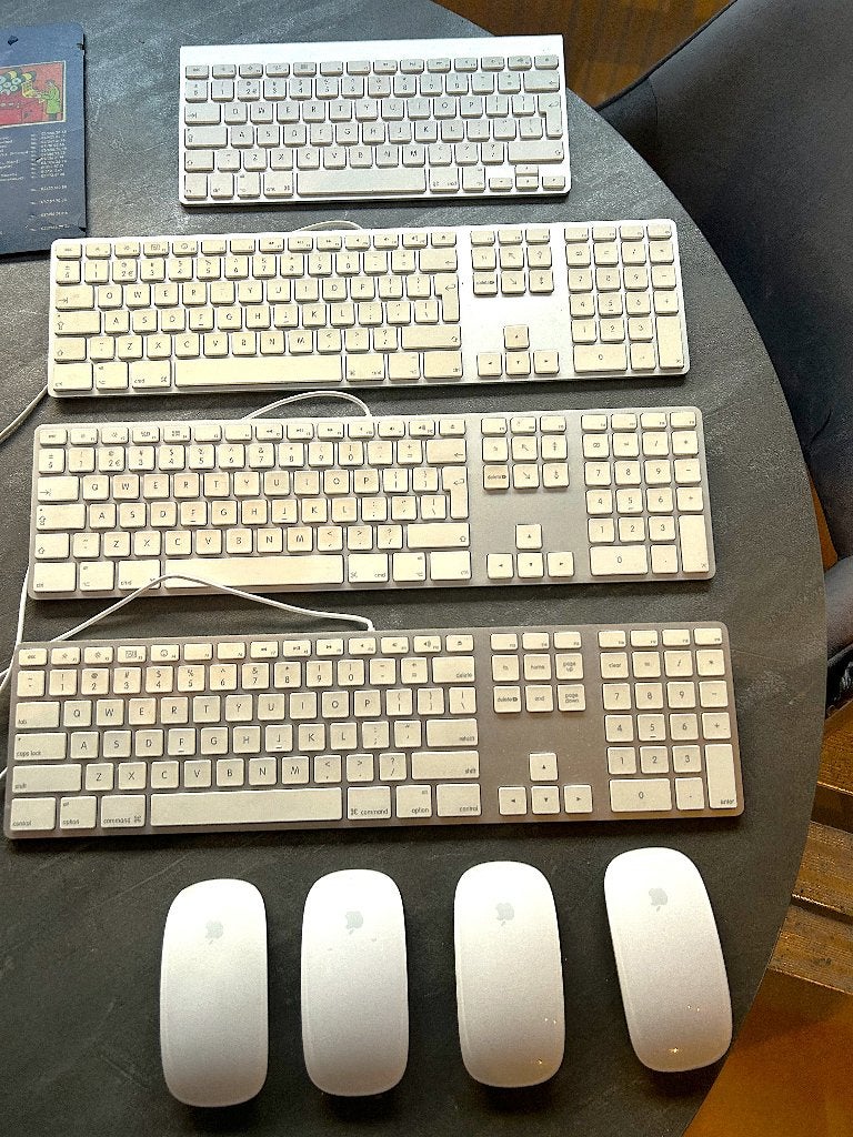 Apple toetsenborden en muizen, Gebruikt, Toetsenbord en muis-set, Ophalen of Verzenden, Qwerty