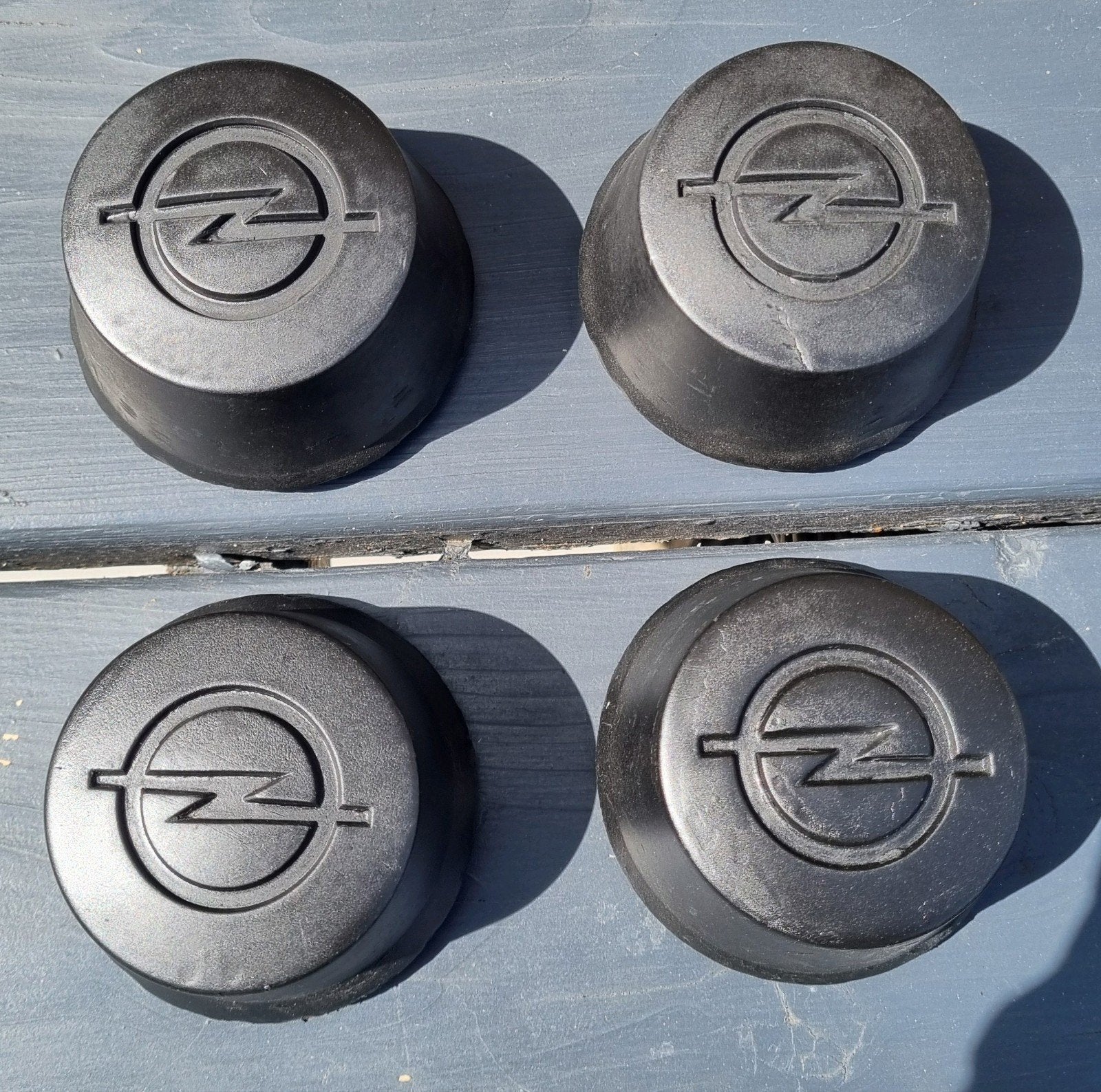 Opel naafdoppen - Set van 4, Auto diversen, Wieldoppen, Ophalen of Verzenden, Gebruikt