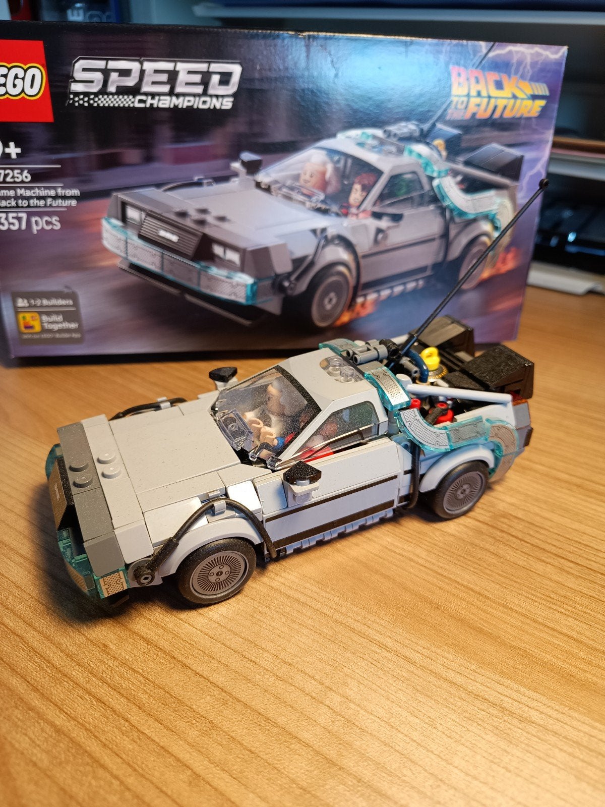 LEGO Speed Champions Back to the Future DeLorean, Ophalen of Verzenden, Zo goed als nieuw, Overige merken