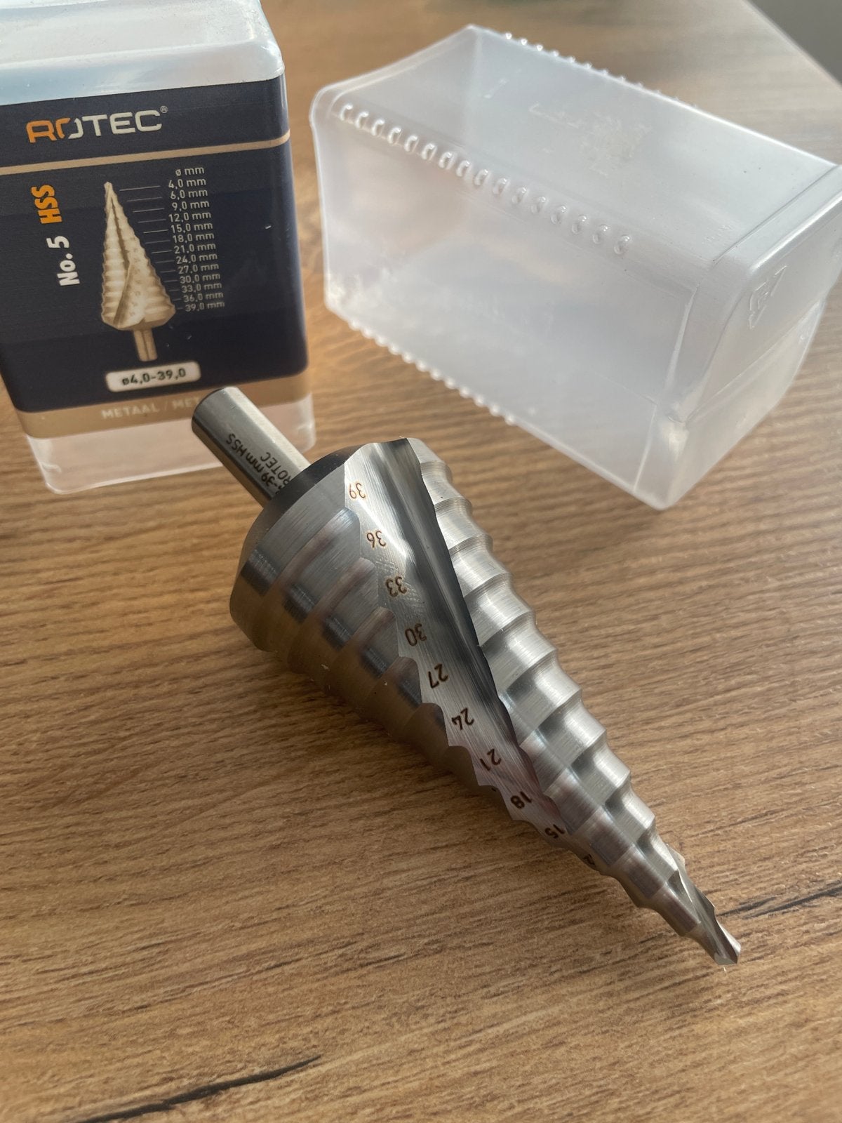 Rotec HSS Metaal Tapboor 4-39mm, Ophalen of Verzenden, Nieuw, Overige typen