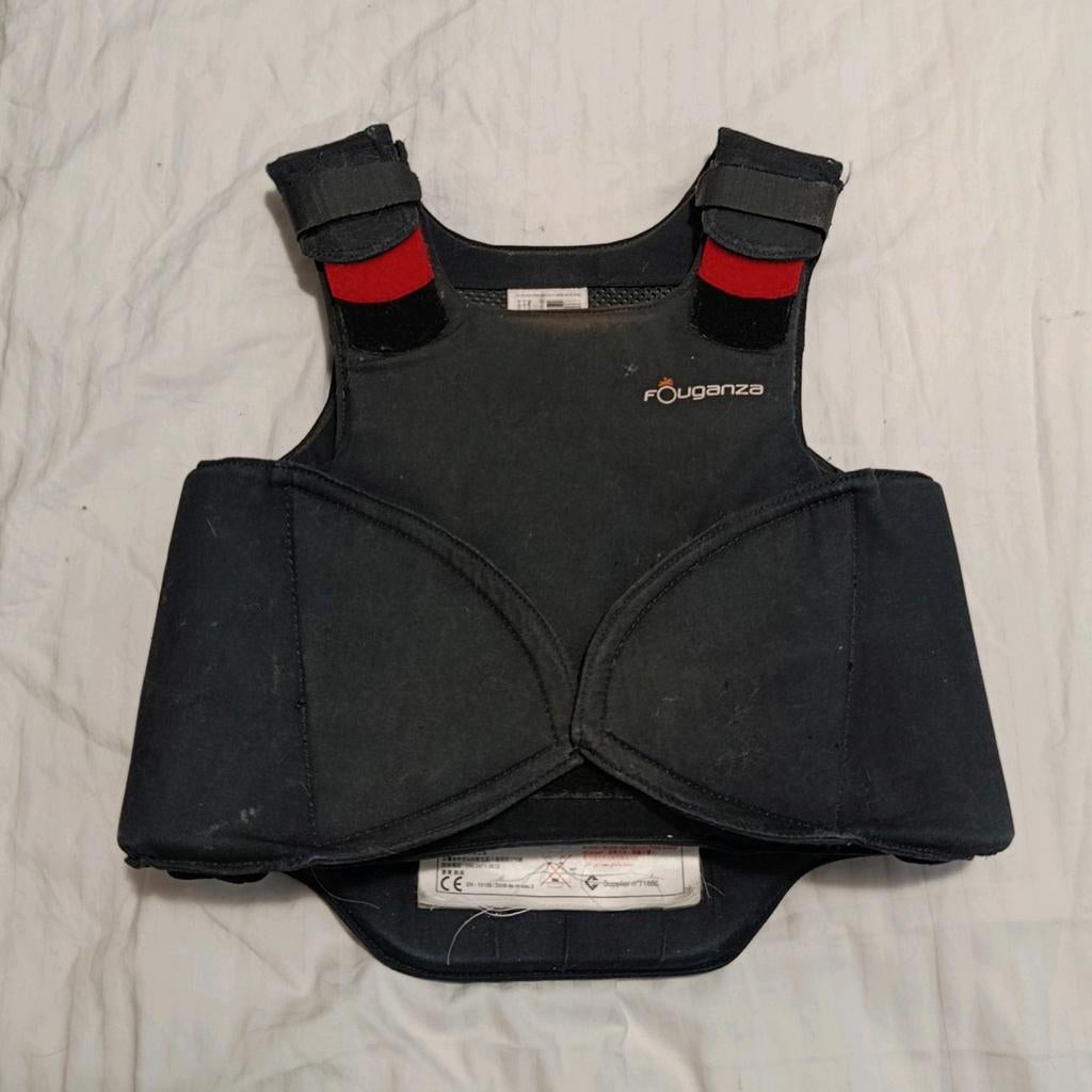 Fouganza Body Protector - Maat 8-10 jaar, Sport en Fitness, Ophalen of Verzenden, Gebruikt