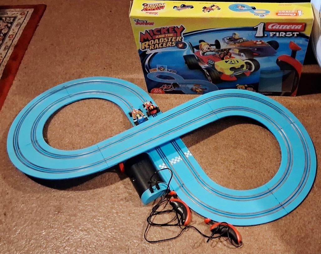 Carrera Disney Racebaan 10 euro, Ophalen, Elektrisch, Carrera