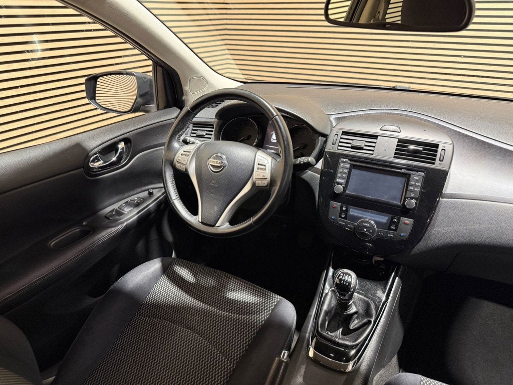 Nissan Pulsar 1.2 DIG-T Connect | Airco | Cruise | Camera |, Auto's, Nissan, Euro 5, Stof, Gebruikt, 4 cilinders