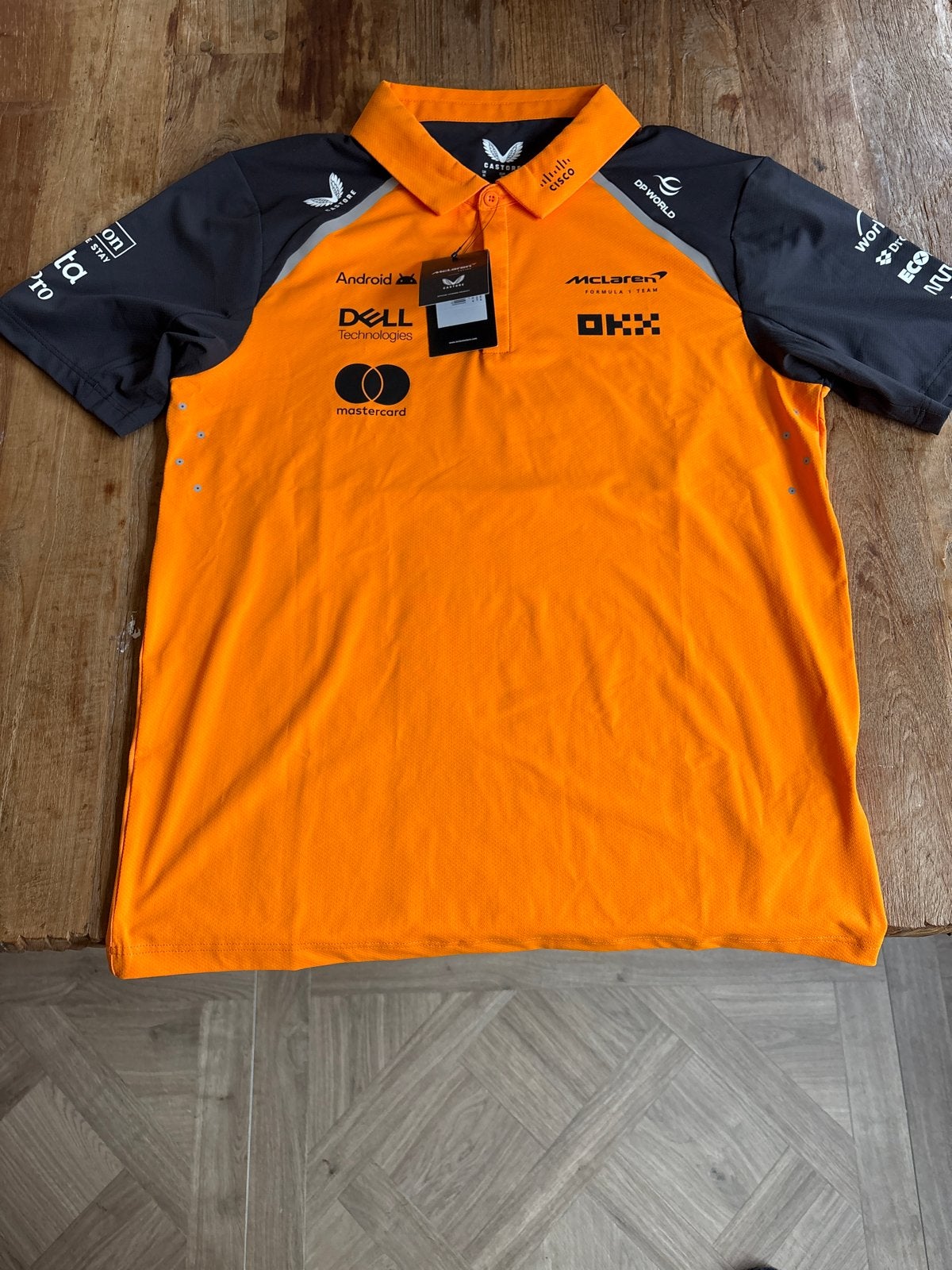 McLaren F1 Team Castore Polo Shirt Nieuw met labels maat M, Kleding | Heren, Overige Herenkleding, Ophalen of Verzenden, Nieuw