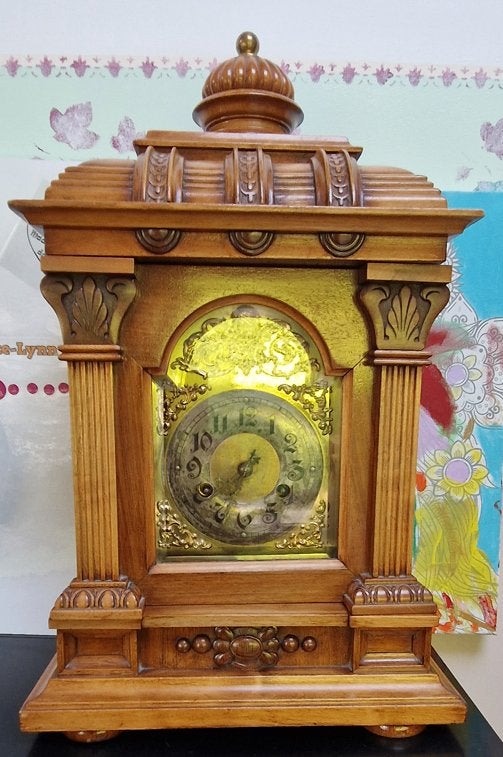 Junghans Duitse Mantel Klok, Ophalen of Verzenden