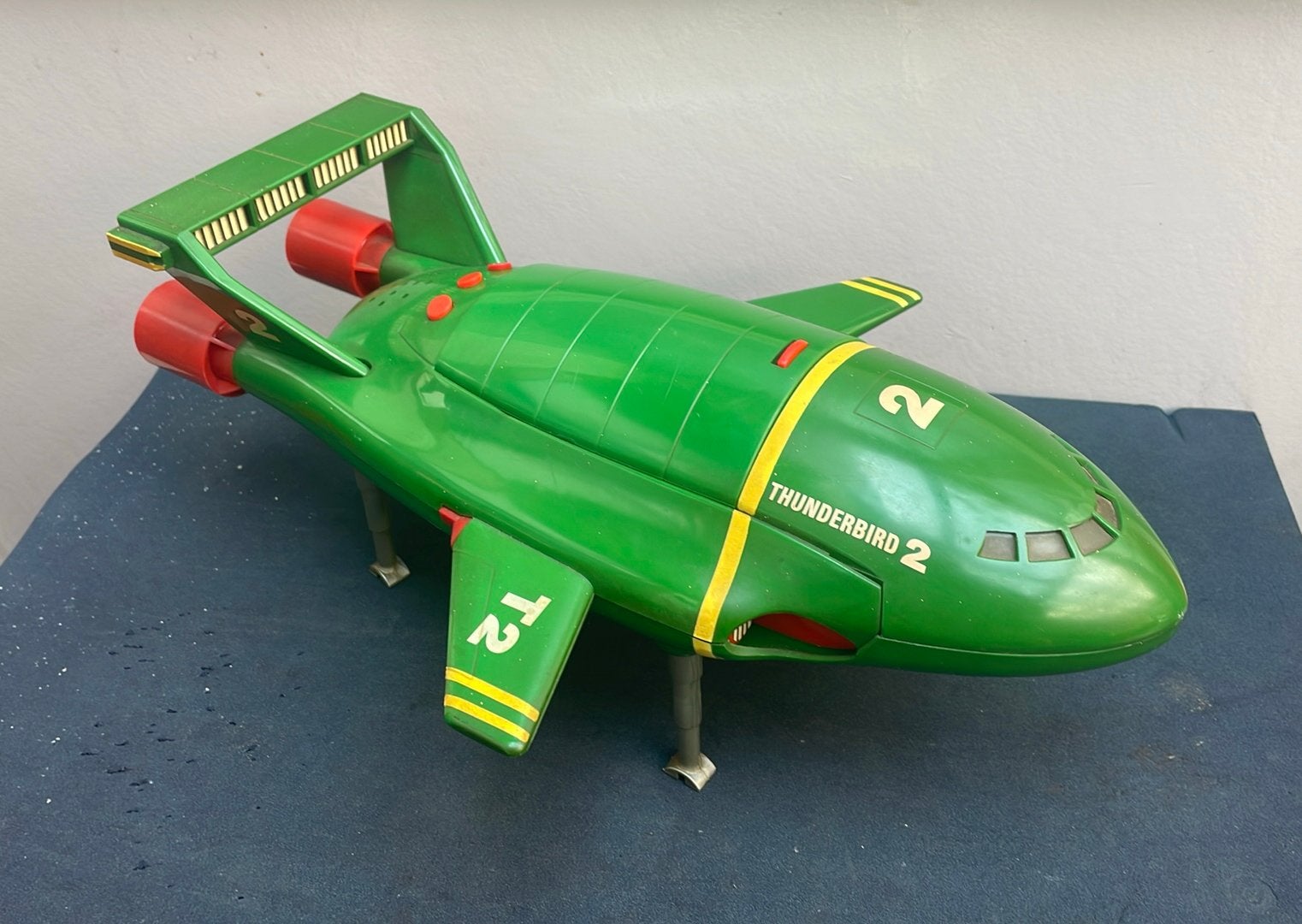 Thunderbirds voertuigen T2 en T4 Matchbox 1992  41cm lang, Ophalen of Verzenden, Gebruikt