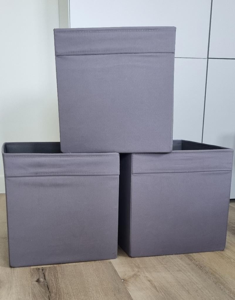 3x Dröna bak IKEA, Ophalen, Gebruikt, Grijs
