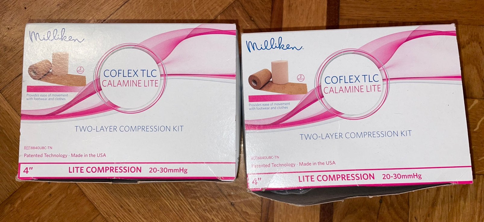 Tweelaags compressie therapie compressiebandage, Ophalen of Verzenden, Zo goed als nieuw