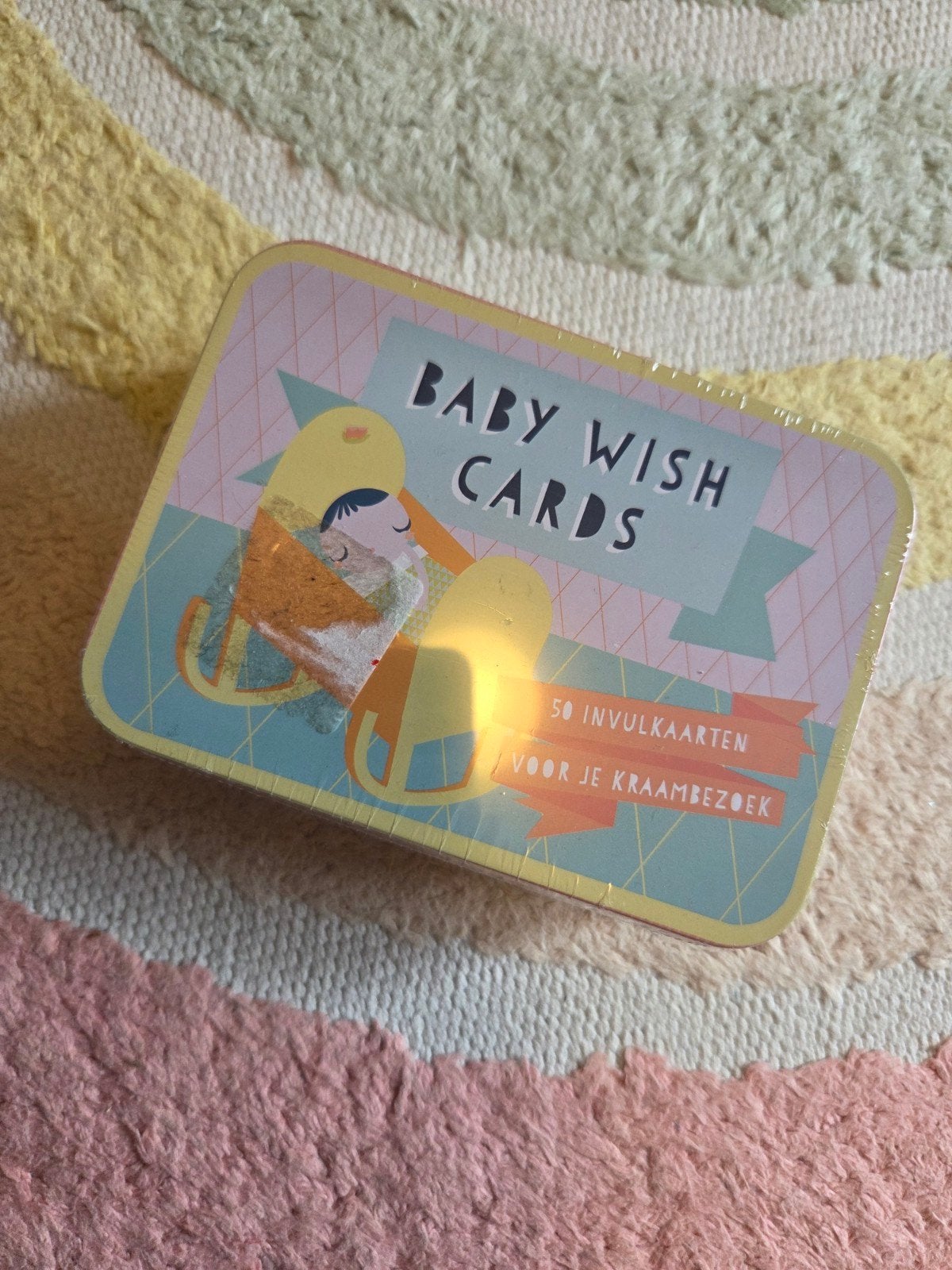 Nieuw: Baby Wish Cards Hema - 50 invulkaarten voor je kraamb, Ophalen of Verzenden, Nieuw, Kraamcadeau