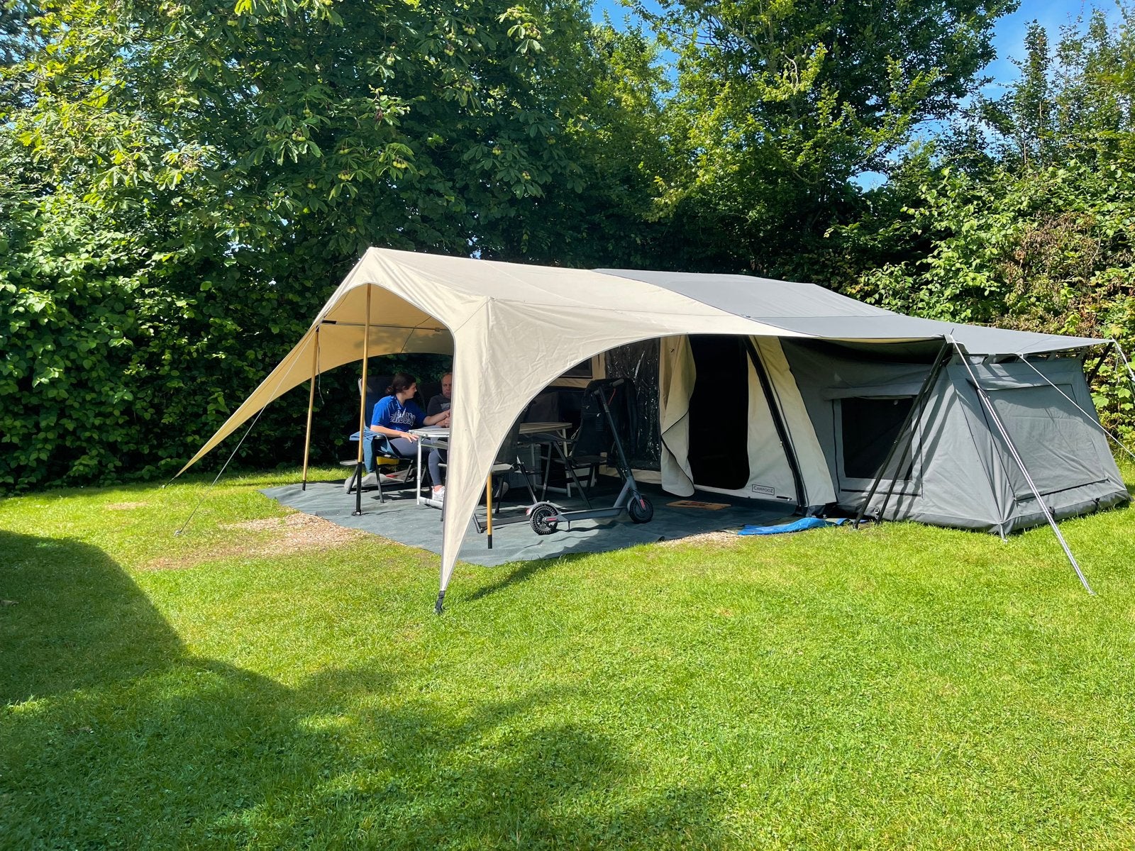 Campooz Lazy Jack, Ophalen, Beige, Campooz, Tot en met 4