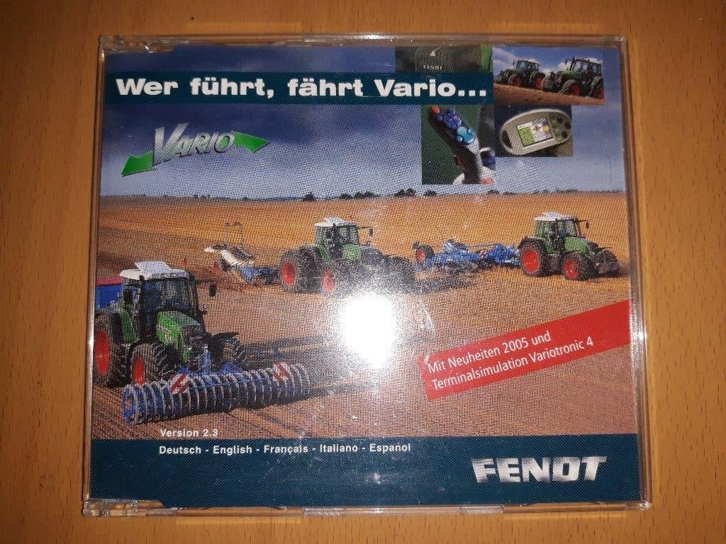 Informatie CD Fendt Vario 2000, Ophalen of Verzenden, Gebruikt