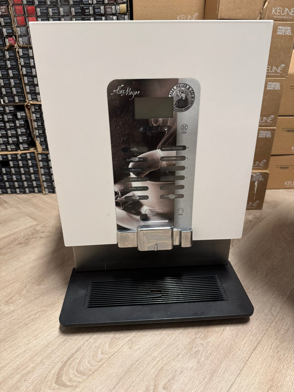 Alex Meijer koffiezetapparaat, Witgoed en Apparatuur, Ophalen of Verzenden, Zo goed als nieuw, Koffiemachine