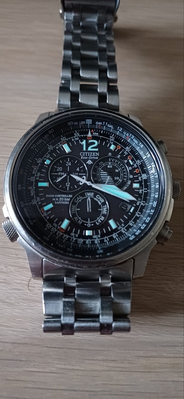 Citizen Promaster Eco-drive CB5860-86E, Staal, Gebruikt, Staal, Ophalen of Verzenden