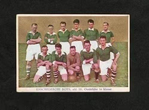 Voetbalplaatje Enschedesche Boys Jaren 20/30., Ophalen of Verzenden, Zo goed als nieuw