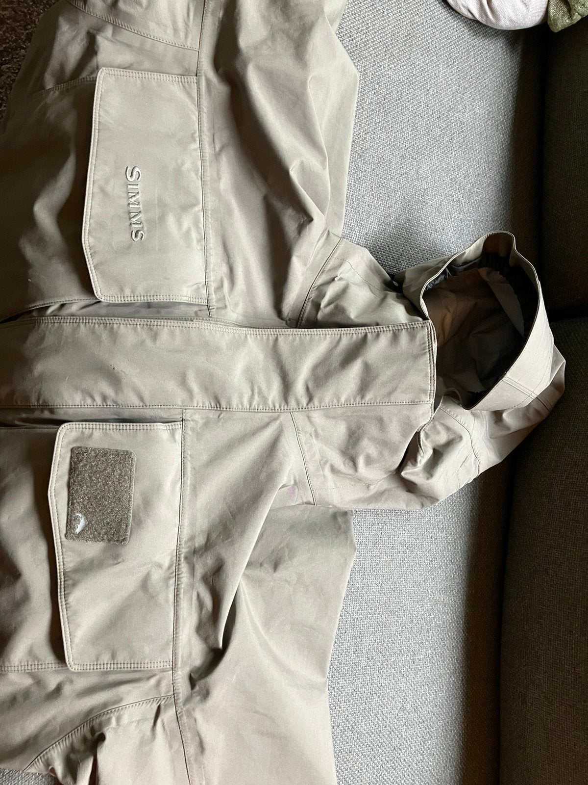 Simms wading jacket L, Ophalen of Verzenden, Zo goed als nieuw, Overige typen