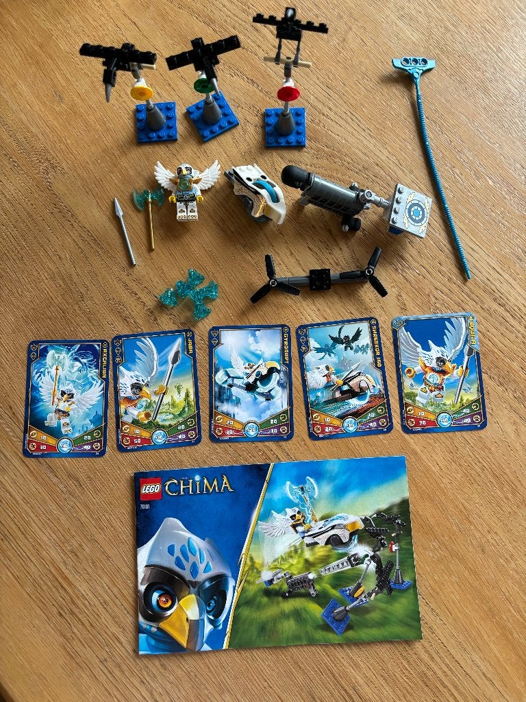 LEGO 70101 Legends of Chima Schietoefeningen, Overige thema's, Verzenden, Lego, Zo goed als nieuw