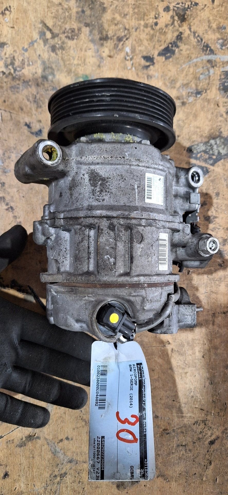 BMW 1-serie aircopomp 64529223302, Gebruikt, -, -, Ophalen of Verzenden